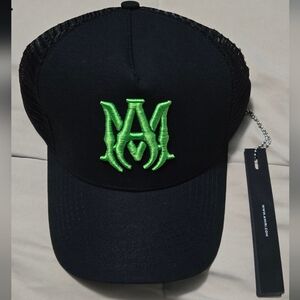 Amiri MA Logo Hat Black / Green